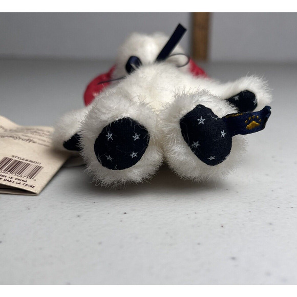 Boyds Bears Mini 4" Jane Plush Stuffed Animal Collectible Ornament Patriotic - Picture 9 of 11